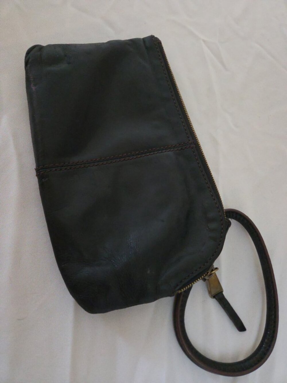 Hobo International Sable Leather Clutch Wristlet